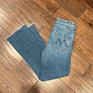 MOTHER The Hustler Ankle Fray Jean